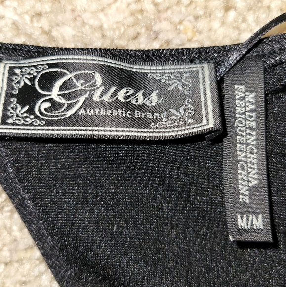 Homecoming Cocktail black shimmer dress by Guess size medium - Picture 5 of 5